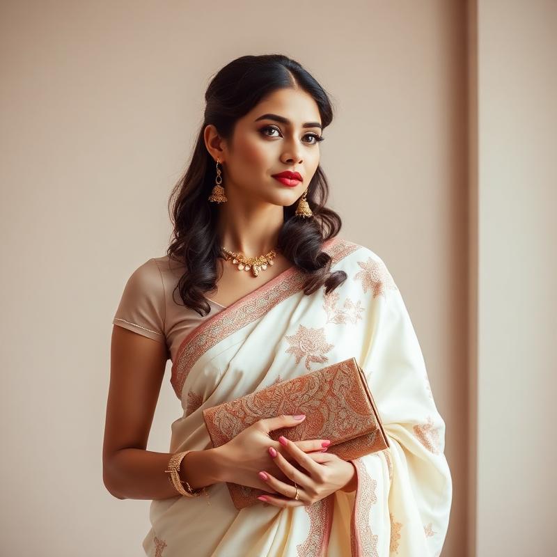 Ivory Bridal Bag
